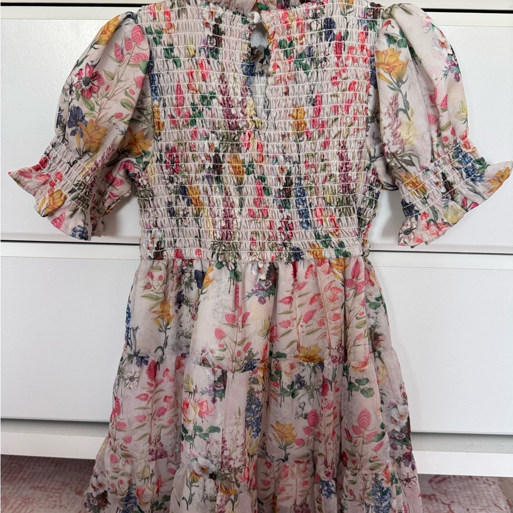 Ivy City Co Multicolor Floral Kids Dress mommy & me